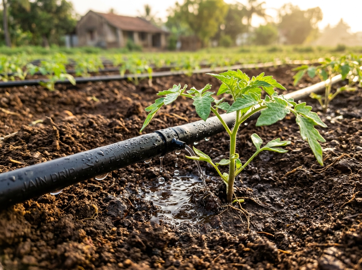 Automated Solar Sprinkler & Irrigation Manifold